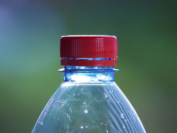 Close-up of bottle