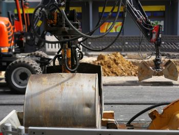 View of construction site