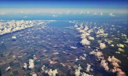 Aerial view of cityscape