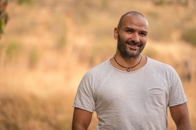 Portrait of smiling mature man