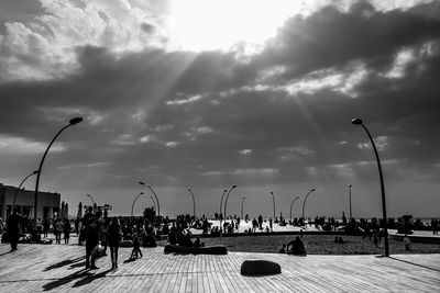 People on beach