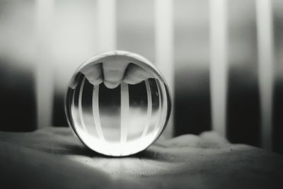 Close-up of modern candle