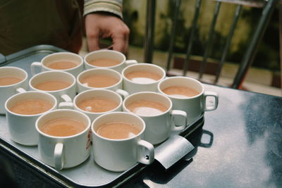 Close-up of coffee cup