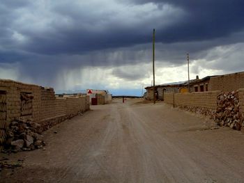 View of cloudy sky
