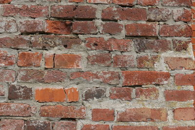 Full frame shot of brick wall