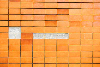 Full frame shot of tiled floor