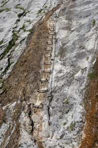 Full frame shot of rocks on land