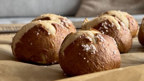 Pretzel rolls 