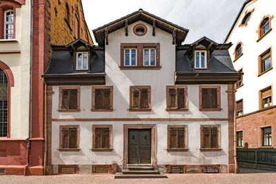 Low angle view of old building