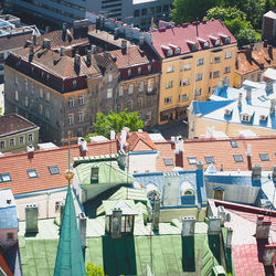 View of residential buildings