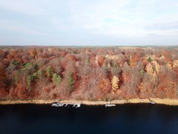 Scenic view of landscape against cloudy sky