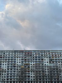 Exterior of modern building against sky