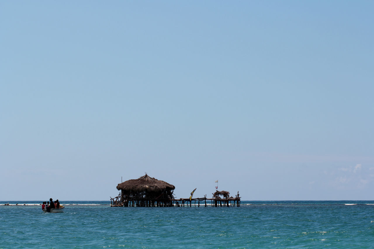 Hut on water