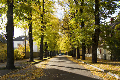 Parnu is a resort city in southwestern estonia. old village houses and street.