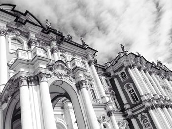 Low angle view of cathedral against sky