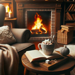 fireplace