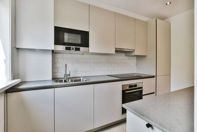 Interior of modern kitchen at home