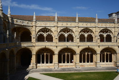 Facade of historical building