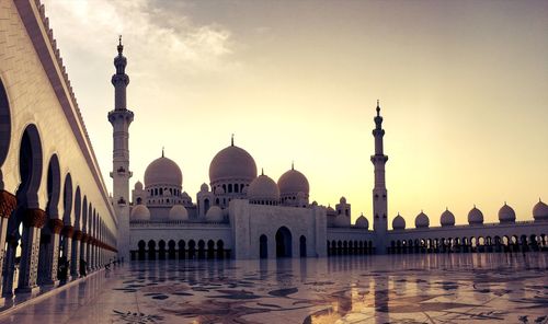 View of mosque against sky