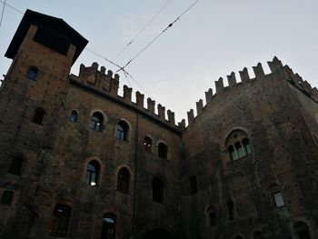Low angle view of historical building against sky