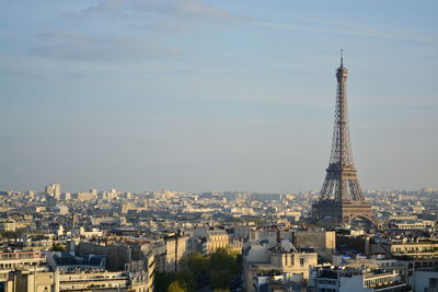 View of cityscape against sky