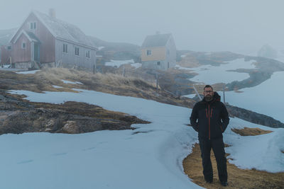 Ghost town on a remote greenlandic island