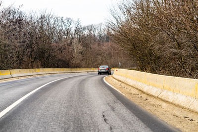 Car on highway