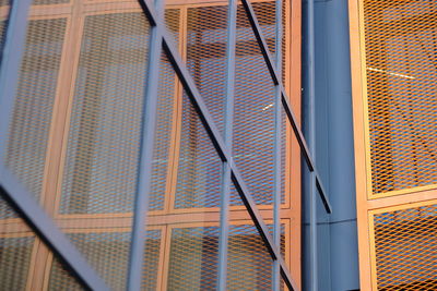 Full frame shot of staircase in building