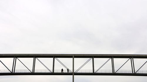 Low angle view of bridge