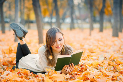 Young woman using mobile phone