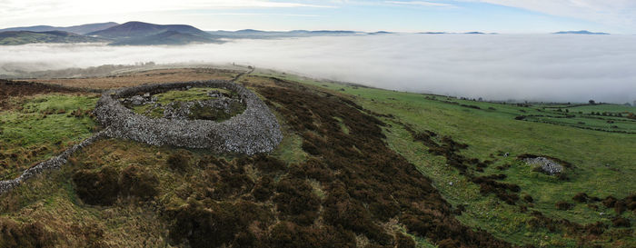 Panoramic view of landscape against sky