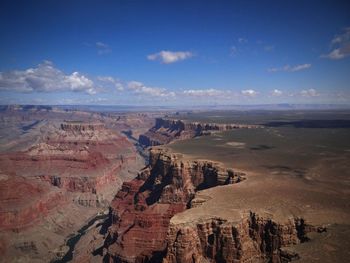 Aerial view of landscape
