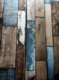 Close-up of old wooden plank