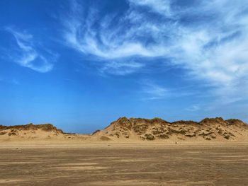 Aberavon beach sand dunes.