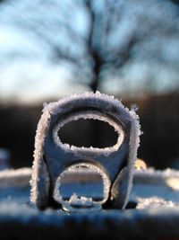 Close-up of snow