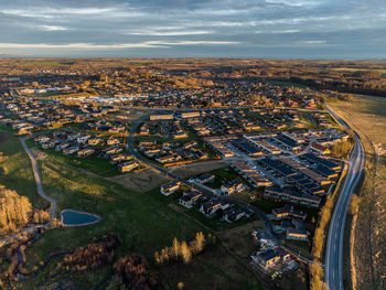 New residential area outside odder