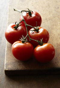 Fresh tomatoes on the vine