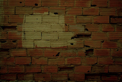 Full frame shot of brick wall