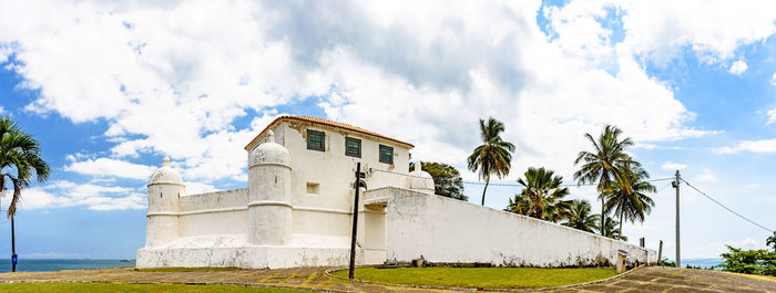 Ancient and historic our lady of monte serrat fortress built in the 18th century salvador, bahia