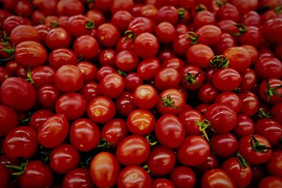 Full frame shot of fruits for sale at market stall