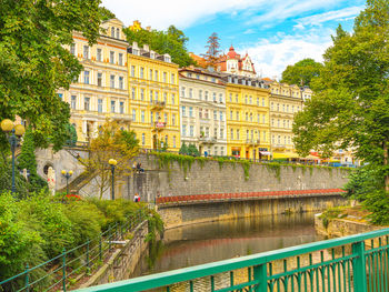 View of buildings in city