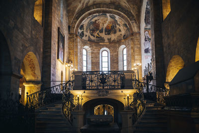 Interior of historic building