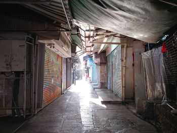 Corridor of building