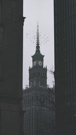 Warsaw clock tower