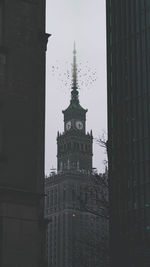 Low angle view of building against sky