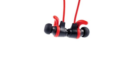 Close-up of lighting equipment against white background