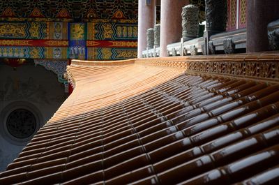 Interior of temple