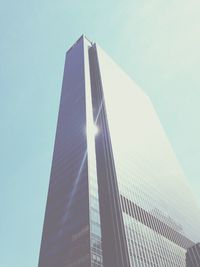 Low angle view of modern office building