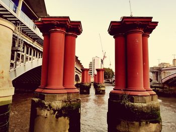 View of built structure against sky