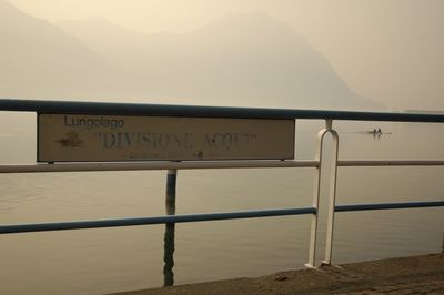 Close-up of text on wall